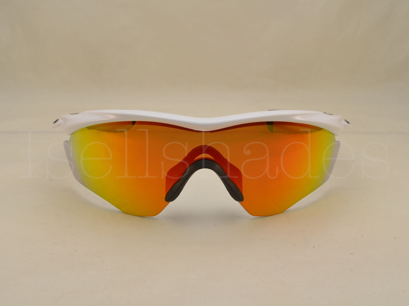 Oakley M2 FRAME XL (OO9343-05 45) Polished White with Fire Iridium Lens